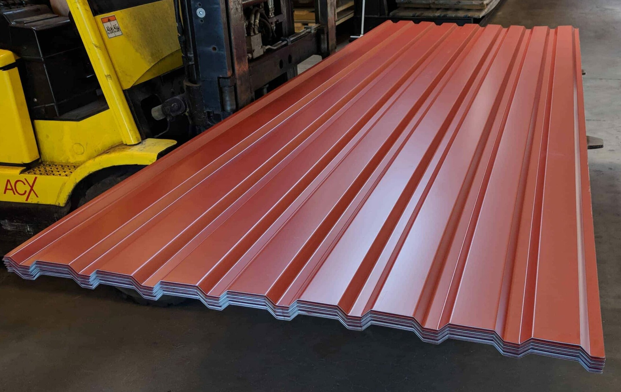 VP18 Trapezplader Mørk rød Ral 3009, 0,50 mm, B 1,07 x L 2,50 m ...