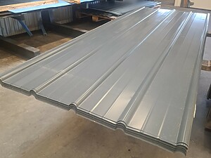 Restpartier 176 | Profil Tech Pandeplade Profil A. Grå Ral 7016, 0,50mm, 27 stk. B 1,08 x L 3,00 meter = 87 m²