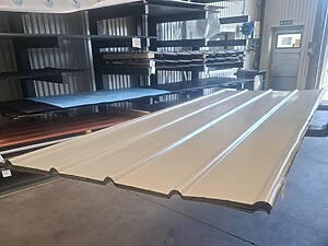 Restpartier 180 | Profil Tech Pandeplade Profil i Blandede farver, 0,50mm, 13 stk. B 1,08 x L 3,00 meter = 42 m²